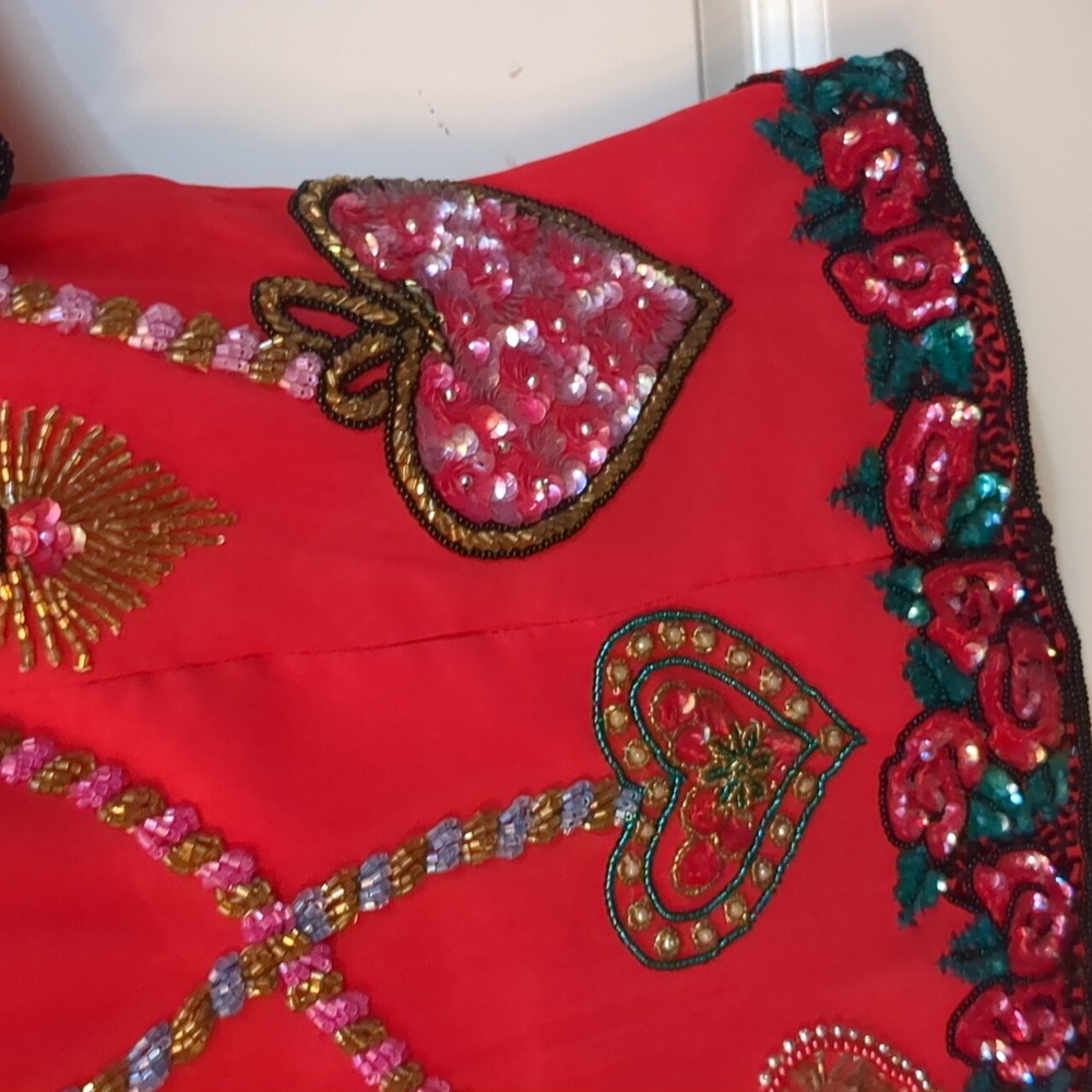 Niteline Della Roufogali Heart Sequined Blouse - Picture 4 of 11